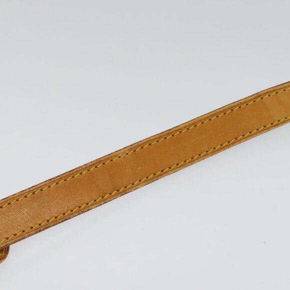 LOUIS VUITTON Adjustable Shoulder Strap Leather 36.6""-43.7"" Beige Auth 112950 - Picture 11 of 16